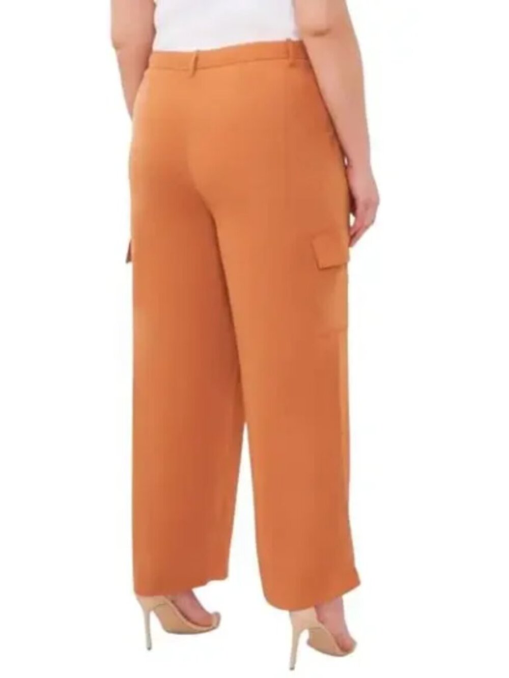 Nordstrom Halogen Wide Leg Cargo Pants in Warm Latte Medium